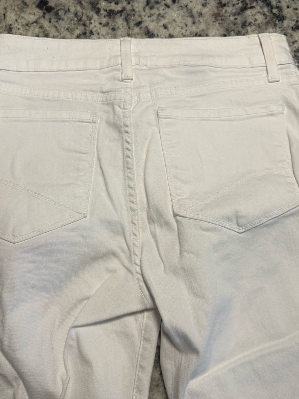 NYDJ Clarissa Optic White Ankle Jeans Size 2 - Picture 3 of 6